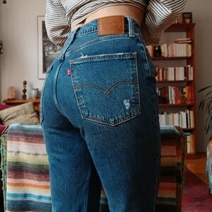 Classic Blue Levi's Denim Jeans